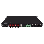Усилитель Intrend ITAMP-4x500-TD четырехканальный, 4x500W/4Ом, 4x300W/8Ом, мостовой режим: 2x1000W/8Ом, 2x1000W/100V, 2x600W/70V, поддержка Dante, встроенный DSP