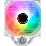 Кулер для процессора Thermalright Assassin Spirit 120 Vision ARGB White (4-pin PWM, LED temp., 154mm, Al/Cu, 4x6mm, ARGB, 1x120mm, 66.17CFM, 25.6dBA, 1500RPM, S: 1851/1700/1200/115X, AM5/AM4, white)