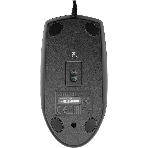 Мышь проводная A4Tech OP-720S черный, 1200 dpi, USB, кнопки - 3