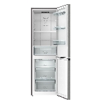 Холодильник Gorenje NRKE62XL серебристый металлик двухкамерный 203/99л морозилка снизу, No Frost