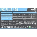 Блок питания Aerocool/Formula VX-400 PLUS, 400Вт, 120мм, черный