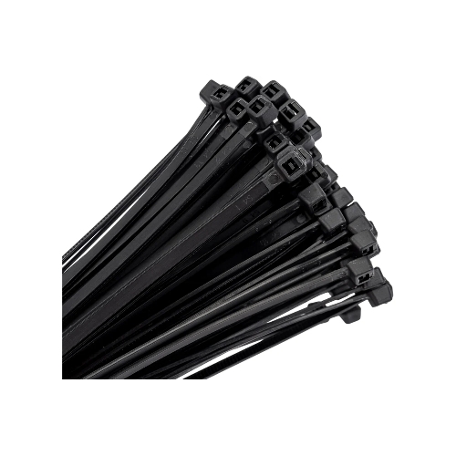 Хомут нейлоновый черный EKF Basic plc-cb-3.6x300 (3,6х300) (100 шт.)