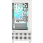 Компьютерный корпус AeroCool/Formula V Line Crystal E1M White, MATX, USB3.0*2, Switch Display Panel