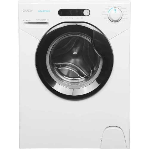 Стиральная машина CANDY AQUE 1043DR-07 белый, загрузка фронтальная 4 кг, 1000 об/мин, класс: А