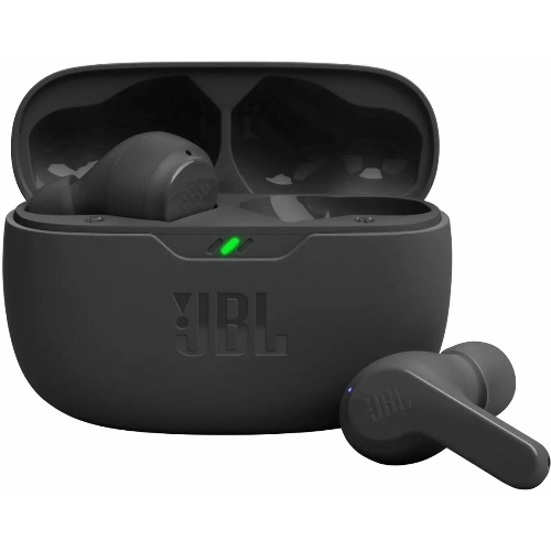 Наушники TWS JBL Wave Beam черный, внутриканальные, Bluetooth, быстрая зарядка, до 8 ч