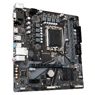 Материнская плата Gigabyte H610M H DDR4 Soc-1700 Intel H610 2xDDR4 mATX AC`97 8ch(7.1) GbLAN+VGA+HDMI
