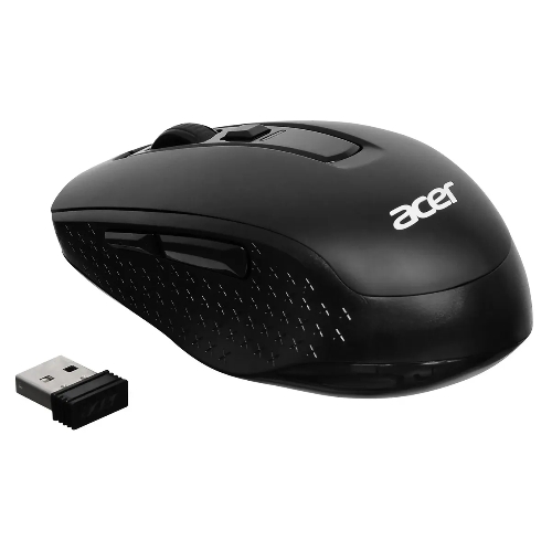 Мышь беспроводная Acer OMR060 черный, 1600 dpi, радиоканал, USB, кнопки - 6