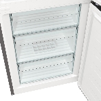 Холодильник Gorenje NRKE62XL серебристый металлик двухкамерный 203/99л морозилка снизу, No Frost
