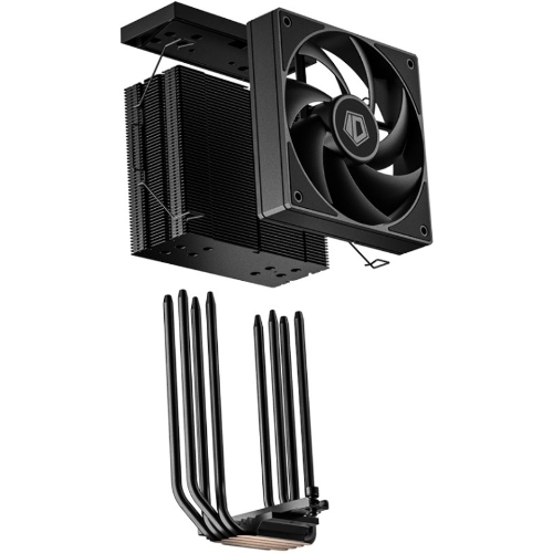 Кулер для процессора ID-COOLING FROZN A410 TD LGA1851/1700/1200/115X/AM5/AM4 (10шт/кор, TDP 220W, PWM, 4 тепл.трубки прямого контакта, FAN 120мм, черный) RET