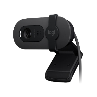 Веб-камера Logitech Webcam Brio 100, 1920x1080, GRAPHITE, защитная шторка