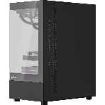 Компьютерный корпус AeroCool/Formula Crystal Z1CM черный без БП mATX 5x120мм 1xUSB3.0 audio bott PSU
