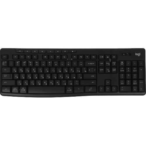 Комплект клавиатура+мышь Logitech MK370 беспроводной, USB, чёрный