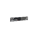 Кабельный органайзер EKF TERACOM PRO с крышкой 19" 1U пластиковый черный TRP-1CORF-PL-BK