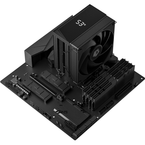 Кулер для процессора ID-COOLING FROZN A410 TD LGA1851/1700/1200/115X/AM5/AM4 (10шт/кор, TDP 220W, PWM, 4 тепл.трубки прямого контакта, FAN 120мм, черный) RET
