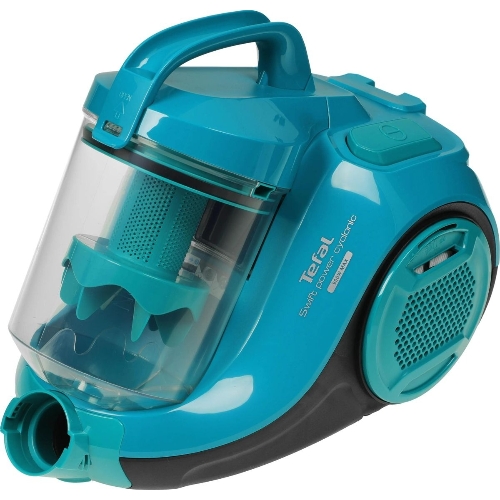 Пылесос Tefal TW2922EA бирюзовый/черный, 750/2100Вт, уборка сухая, пылесборник контейнер 1.5 л