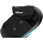 Мышь беспроводная A4Tech Fstyler FG10 черный/синий, 2000 dpi, радиоканал, USB, кнопки - 4