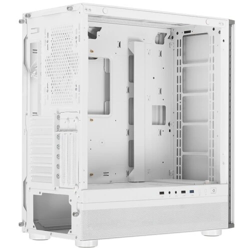 Компьютерный корпус PCCooler IE200 WH, Tempered Glass Full Tower, белый, TG, SPCC, 1x120мм ARGb E-ATX, ATX, mATX, mITX 180/380/220мм 4x2.5
