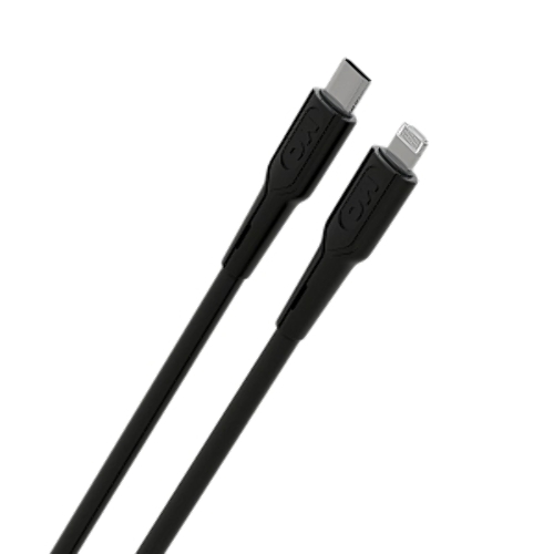 Кабель MORE CHOICE (4620202553249) K63ia 2м USB 3.0A PD 27W для Lightning ng 8-pin Type-C - 2м, черный