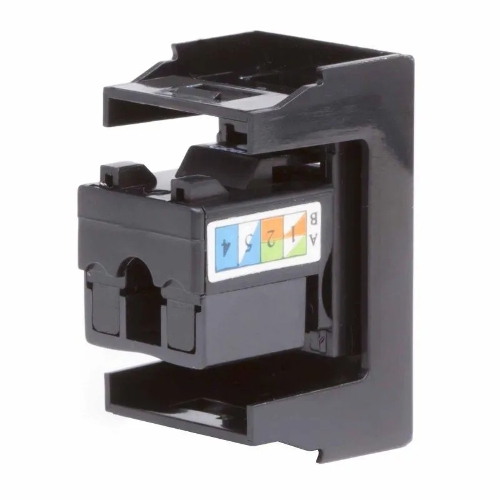 Розетка DKC RJ-45 кат. 6, Viva,1 мод., черный