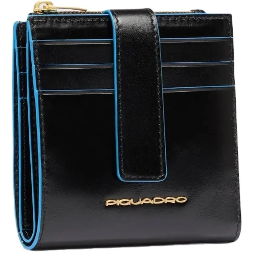 Картхолдер Piquadro Blue Square PP6843B2R/N черный, натуральная кожа