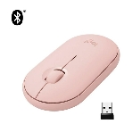 Мышь беспроводная Logitech Pebble 2 M350S Rose 910-007014