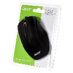 Мышь проводная Acer OMW020 черный, 1600 dpi, USB, кнопки - 4