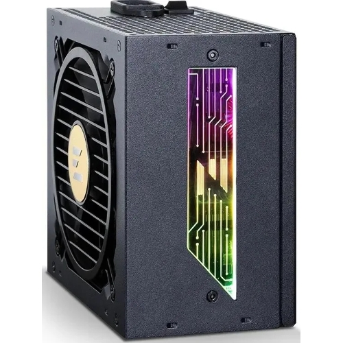 Блок питания Zalman ZM1000-TMX2 VIEW, 1000W, ATX12V v3.0, APFC, 12cm Fan, 80 PLUS Gold Gen5, Full Modular, side ARGb lights, Retail