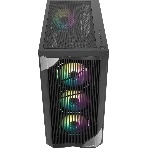 Корпус SAMA V42, Midi-Tower, чёрный, 4 x 120 мм