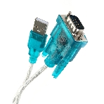 Кабель AM/Com port 9pin 1.2м Aopen/Qust адаптер USB -> RS232, DE9P (добавляет в систему новый COM порт), ACU804