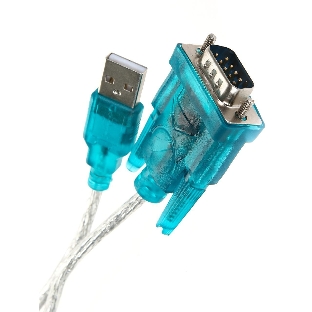 Кабель AM/Com port 9pin 1.2м Aopen/Qust адаптер USB -> RS232, DE9P (добавляет в систему новый COM порт), ACU804