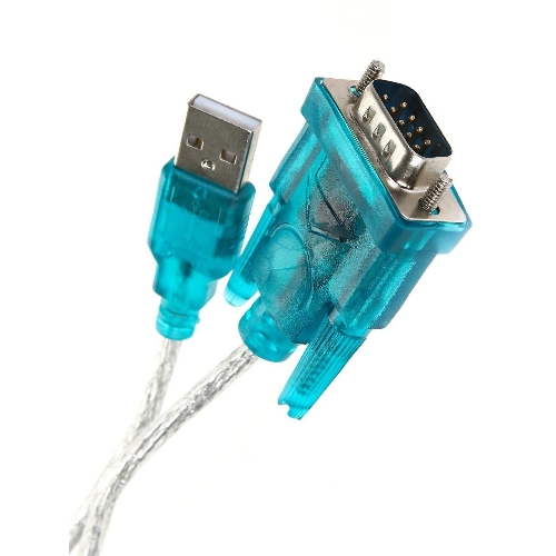 Кабель AM/Com port 9pin 1.2м Aopen/Qust адаптер USB -> RS232, DE9P (добавляет в систему новый COM порт), ACU804