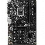 Материнская плата AFOX AFB250-BTC12EX, LGA 1151, Intel B250, 2xDDR4, 4xSATA, 1xPCIe 3.0 x16, 11xPCIe x1, 1xDVI-D, 1xVGA, 1x 100Mb LAN, 2xUSB-A 2.0, 2xUSB-A 3.2 Gen 1, ATX