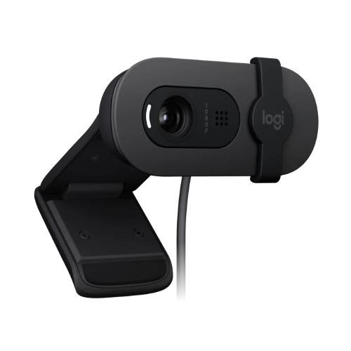 Веб-камера Logitech Webcam Brio 100, 1920x1080, GRAPHITE, защитная шторка