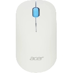 Мышь беспроводная Acer OMR205 белый/голубой, 1200 dpi, радиоканал, USB, кнопки - 3