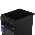 Плита электрическая De Luxe 506004.04ЭС 031 черный, конфорок 4 шт, духовка 60 л, 50 см x 87 см x 60 см