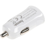 Комплект зарядное устройство Hama H-183266 2.4A для Apple кабель Apple Lightning белый