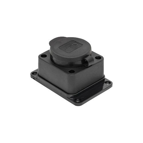 Розетка настенная с защитной крышкой каучуковая 230В 2P+PE 16A IP44 EKF PROxima