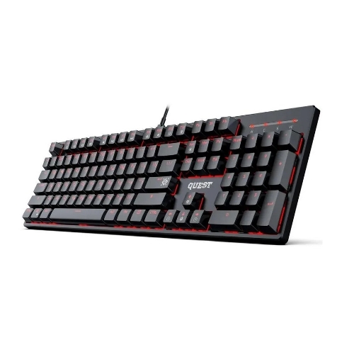 Клавиатура проводная Defender Quest GK-596 RU (45596), USB, черный