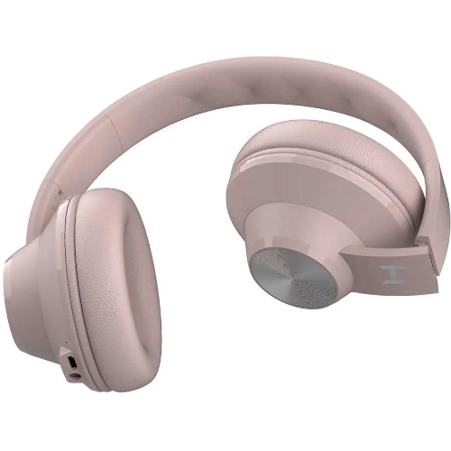 Беспроводные/проводные наушники Harper HB-412 светло-розовый, накладные, Bluetooth + проводной, до 5 ч