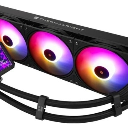 Водяное охлаждение для процессора Thermalright Frozen Warframe Pro 360 черный ARGb (360мм, черный, ARGb/Fans: 3x120мм, 70.84CFM, 29.8dBA, 2000RPM/Pump height 60мм, 23dBA, 3000RPM, Rad thickness 27mm/S: 1200, 1700, 1851, 2011, 2066, 115X, AM4, AM5)