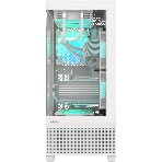 Компьютерный корпус AeroCool/Formula V Line Crystal E1 White, ATX, TYPE-C*1, USB3.0*2, Switch Display Panel