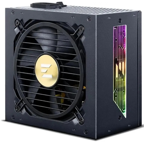Блок питания Zalman ZM1000-TMX2 VIEW, 1000W, ATX12V v3.0, APFC, 12cm Fan, 80 PLUS Gold Gen5, Full Modular, side ARGb lights, Retail