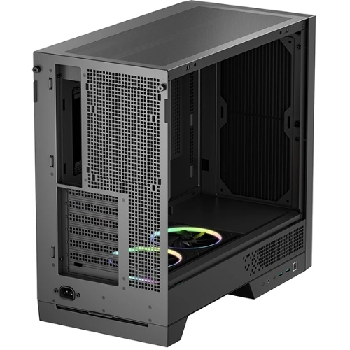 Корпус DeepCool CL600, Midi-Tower, чёрный, 2 x 120 мм