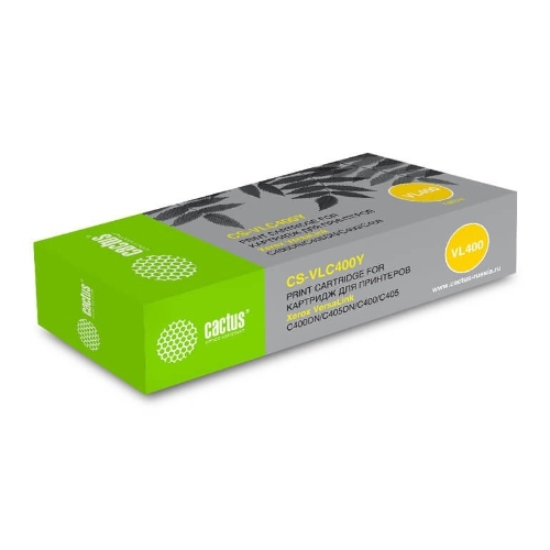 Картридж лазерный Cactus CS-VLC400YRU 106R03533 желтый (8000 стр.) для Xerox VersaLink C400DN/C405DN/C400/405