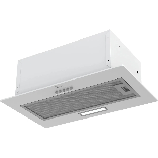 Вытяжка встраиваемая Midea MH60I301W белый управление: кнопочное (1 мотор)