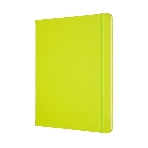 Блокнот Moleskine CLASSIC QP090C2 XLarge 190х250мм, 192 страниц, линейка, твердая обложка, лайм