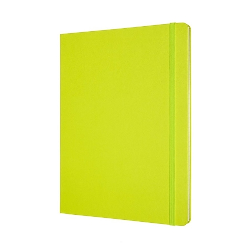 Блокнот Moleskine CLASSIC QP090C2 XLarge 190х250мм, 192 страниц, линейка, твердая обложка, лайм