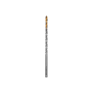 Сверло спиральное по металлу Denzel 4,5 х 126 мм, Р6М5, Golden Tip, удлиненное