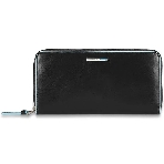 Кошелек женский Piquadro Blue Square PD3229B2/N черный натур.кожа