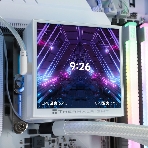 Водяное охлаждение для процессора Thermalright Hyper Vision 360 (360mm, LED, White, ARGB/Fans: 3x120mm, 69CFM, 27dBA, 2150RPM/Pump height 68mm, 6400RPM, Rad thickness 27mm/S: 1700, 1200, 1851, 115X, 2011, 2066, AM5, AM4)